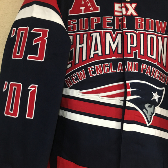 New England Patriots 5X Championship Cotton Twill - Picture 3 of 8